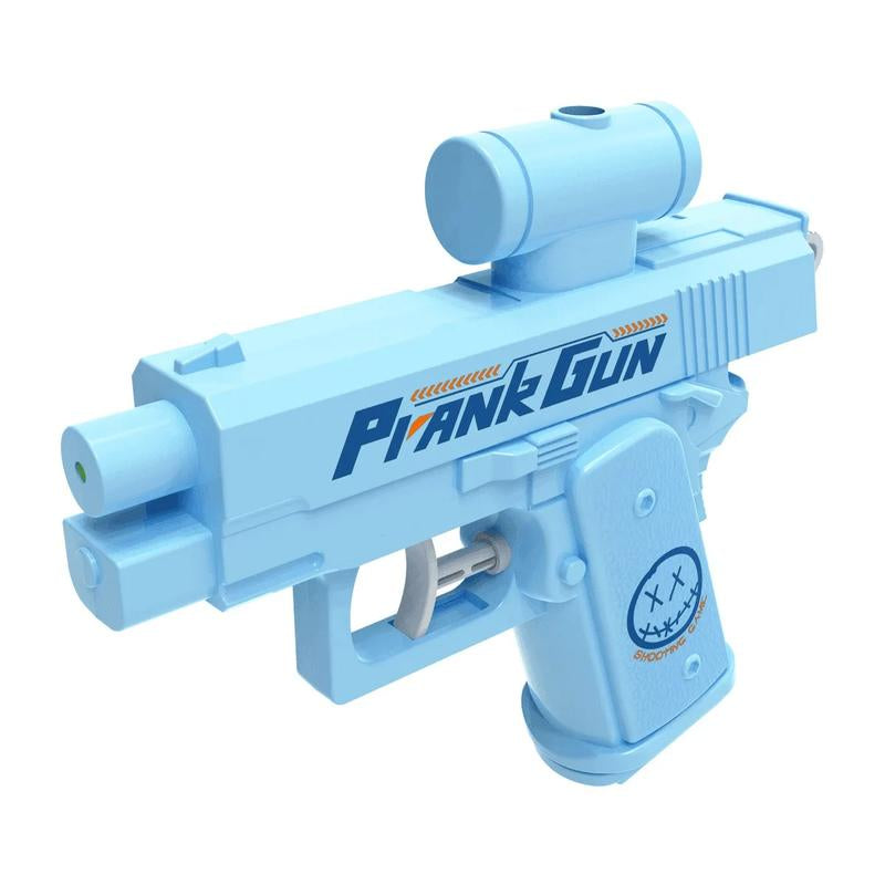 Pistola rociadora de agua de doble cara, creativa y de verano, con efecto reversible, ideal para jugar al agua en cualquier momento.